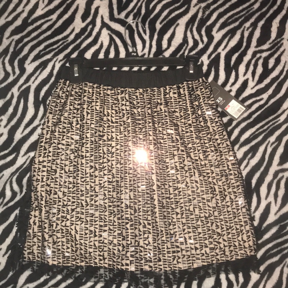 Sequin skirt